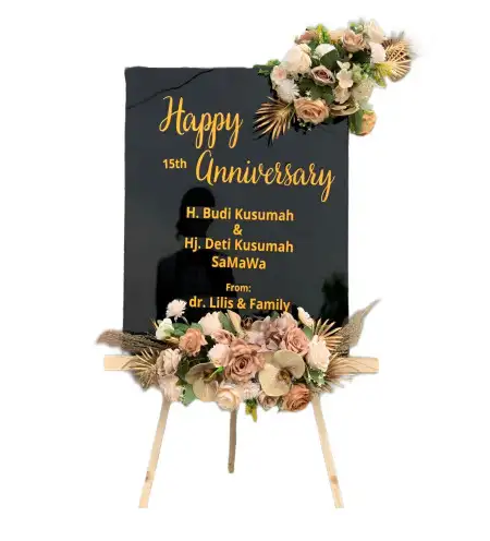 Papan Bunga Akrilik Ake Kolano